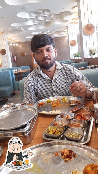 Meals at Khodiyar kathiyvadi resturent
