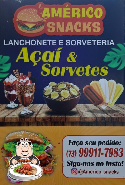 Platos en Américo Snacks