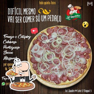 Consiga pizza no La Mamma