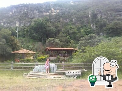Veja a parte externa do Estância da Serra