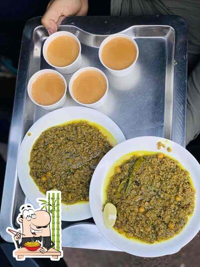 Food at Good Luck Restaurant