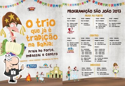 A publicidade apresenta informações sobre o Praia do Forte Bahia Mata de São João BA