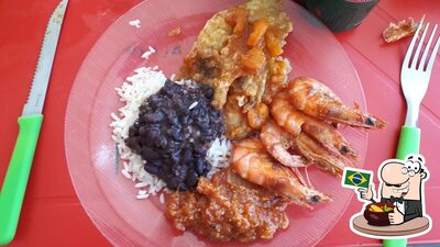 Comida em Restaurante E Bar Do Maneca