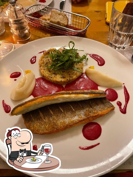 Menu at Les Alliés, Lausanne