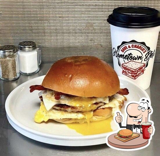 Carta de Dave & Charlie's Hometown Deli, Norwalk