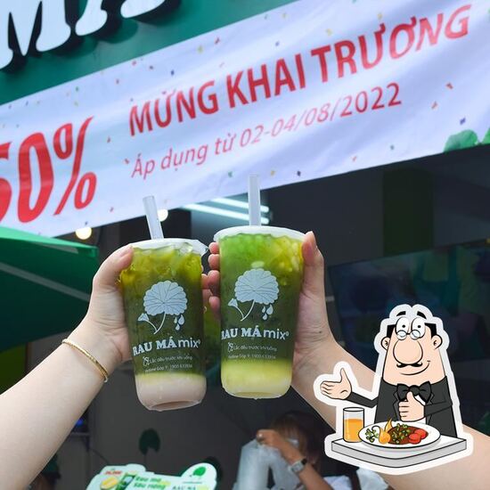 Menu at Rau Má Mix - Ngô Tất Tố, Ho Chi Minh City