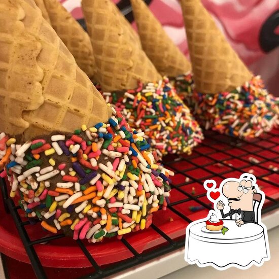 Scoops Handmade Ice Cream, North Bend, Broadway Ave Carta del