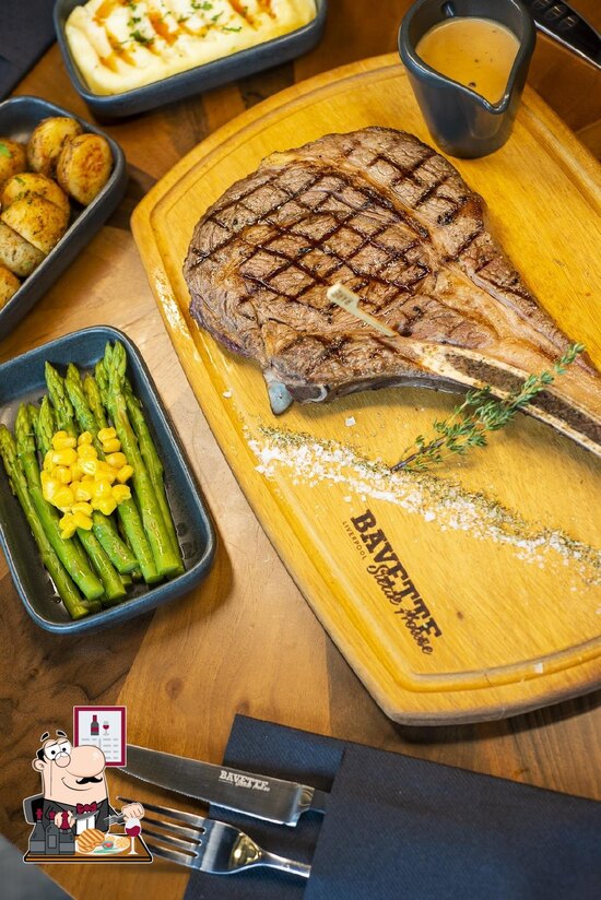 Menu at Bavette Steak House Stockton Heath restaurant, Warrington