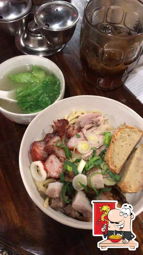 Menu at Fu Shou Noodle Club, Ubud