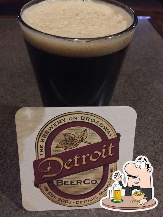Menu at Detroit Beer Co. pub & bar, Detroit