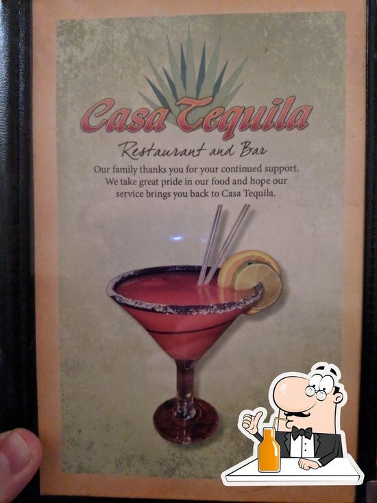 Menu at Casa Tequila restaurant, West Bend