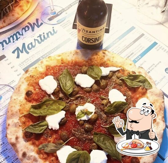 Menu at Martini Pizzeria, Cervia