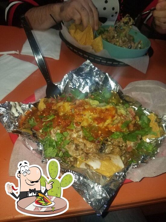 Menu at Pepos Burrito Bar, Athens