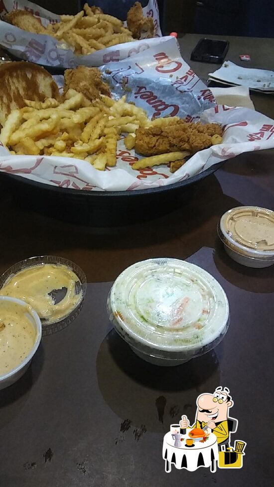 Restaurante Raising Cane's Chicken Fingers, Nederland, FM 365 Carta