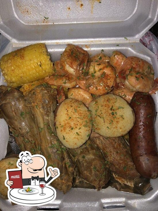 Menu at Dat Seafood Box Cajun Food, Dallas