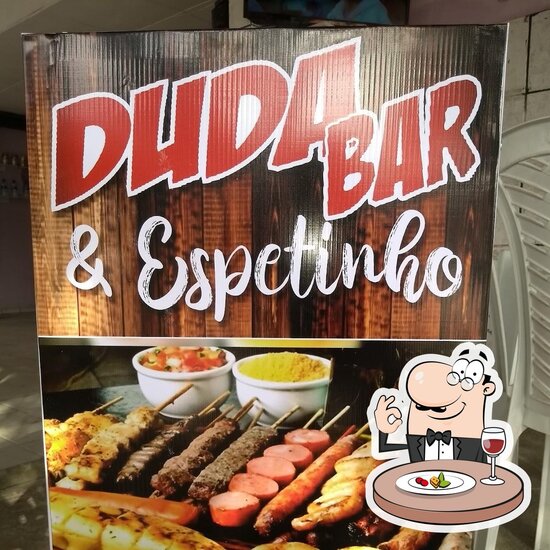 Menu at Duda bar & espetinho, João Pessoa