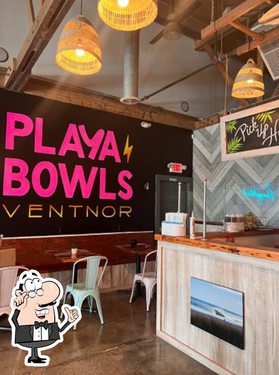Menu at Playa Bowls pub & bar, Ventnor City