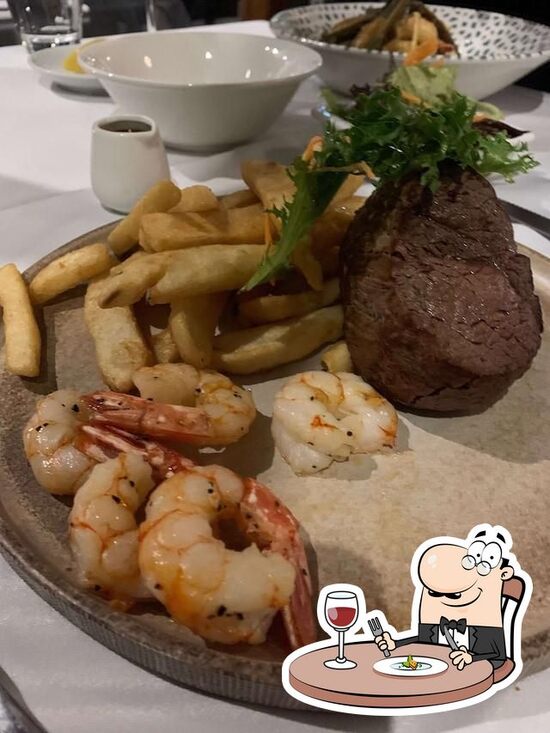 Menu at Silverwater Resort restaurant, San Remo