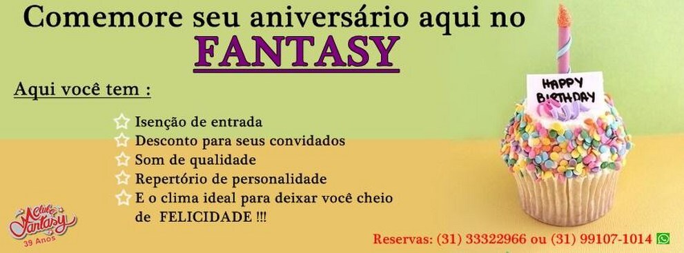Clube Fantasy, Belo Horizonte - Avaliações de restaurantes