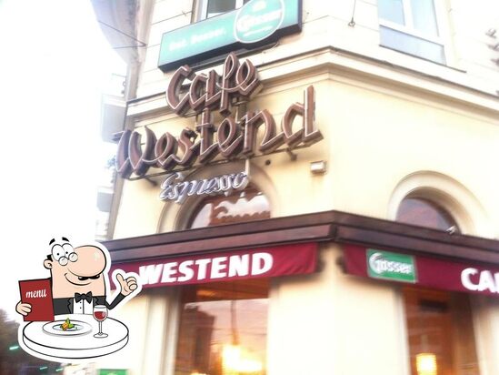 Speisekarte von Café Westend cafe Wien