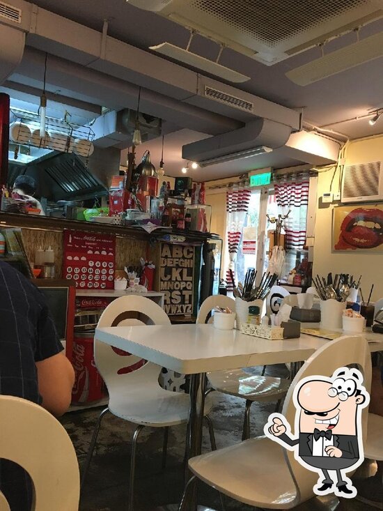 Menu at Happy Life Cafe, Hong Kong