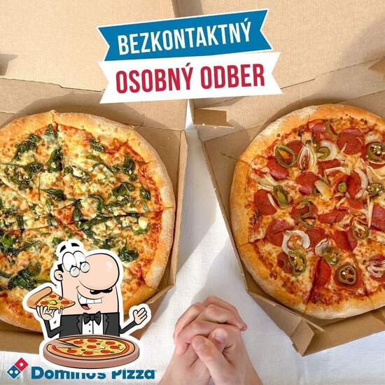 Speisekarte von Domino's Pizza, Bratislava, Kaštieľska 2
