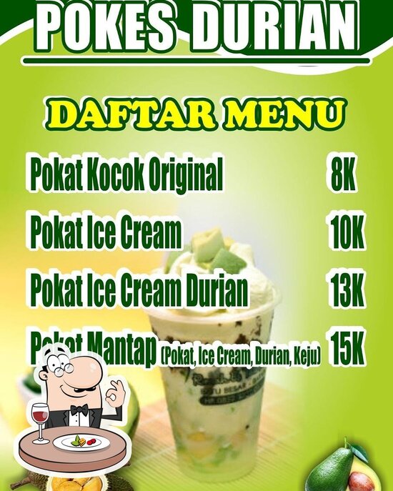 POKES DURIAN (POKAT KOCOK ICE CREAM DURIAN) cafe, Tanjung Balai