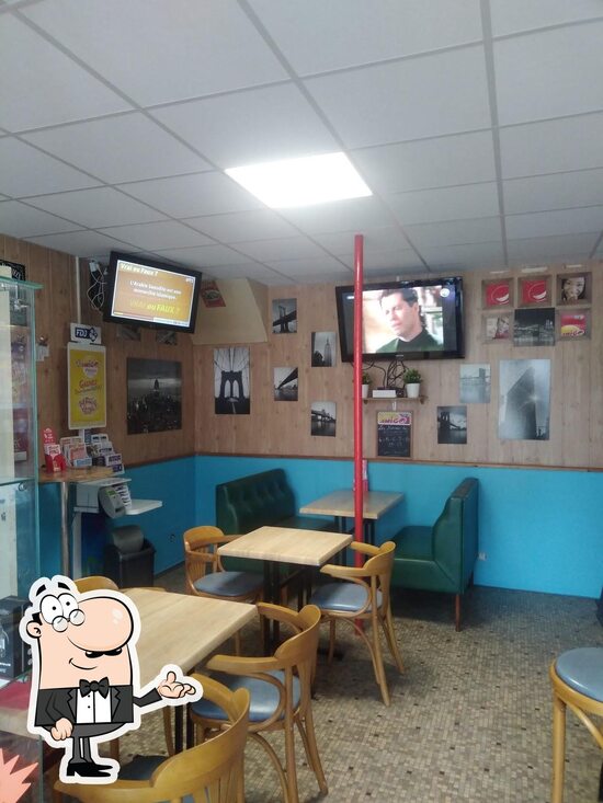 Menu au Le Village Café, GrainvilleLangannerie