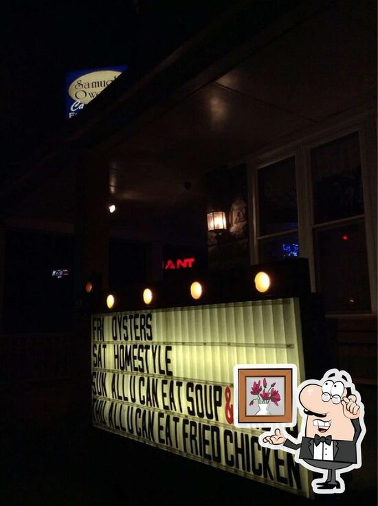 Menu at Samuel Owens Restaurant & Bar, Coplay, 128 Chestnut St