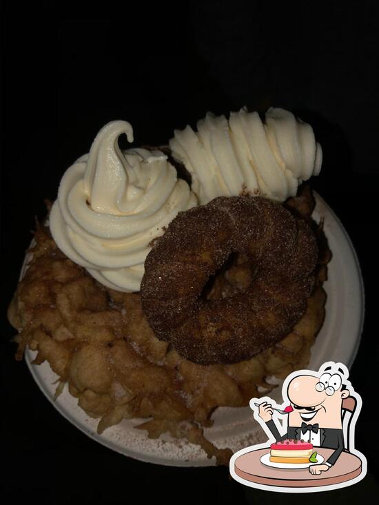 Menu at Log Ride Funnel Cake restaurant, Buena Park