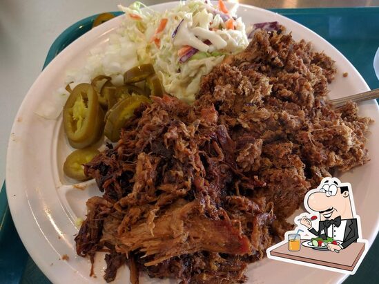 Menu at Crazy Larry's Barbecue, Amarillo