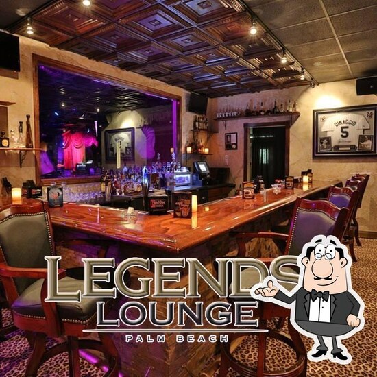 Menu at Legends Lounge steakhouse, West Palm Beach
