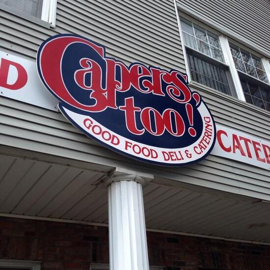 Menu at Capers Too Eatery Danbury CT restaurant, Danbury