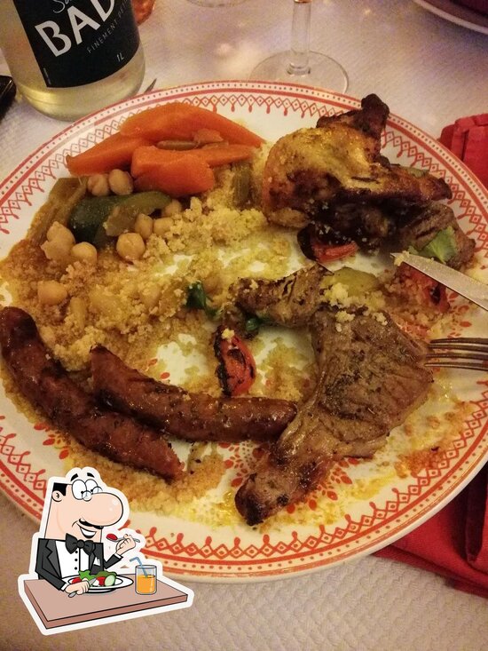 LE ROI DU COUSCOUS restaurant, Armentières, RESTAURANT TIPAZA Menu du