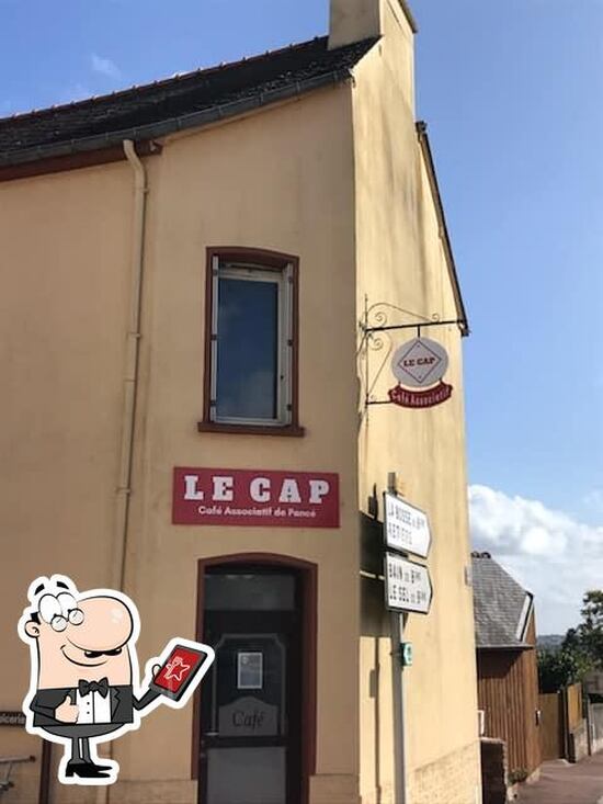 Menu at Le CAP, Pancé cafe, Pancé
