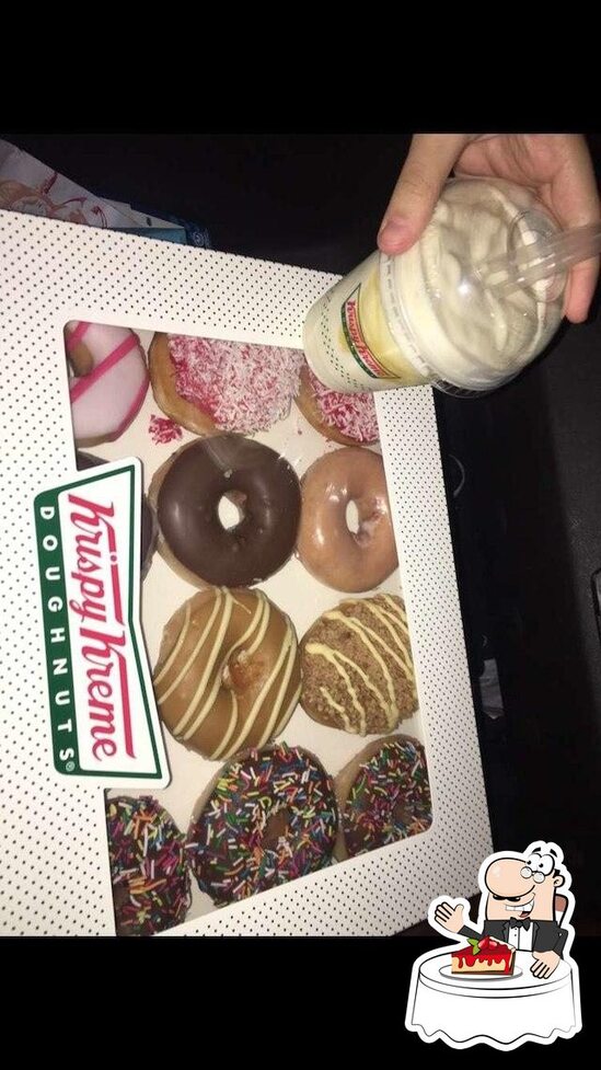 Menu at Krispy Kreme restaurant, Adelaide, BP, 76 Gouger St