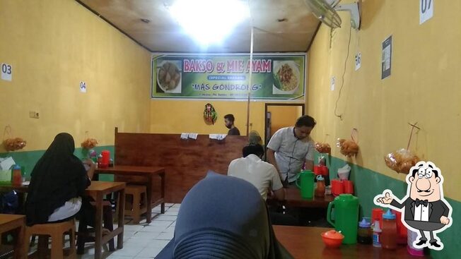 Menu At Bakso Mas Gondrong Bakso Dan Ayam Restaurant Pangkalan