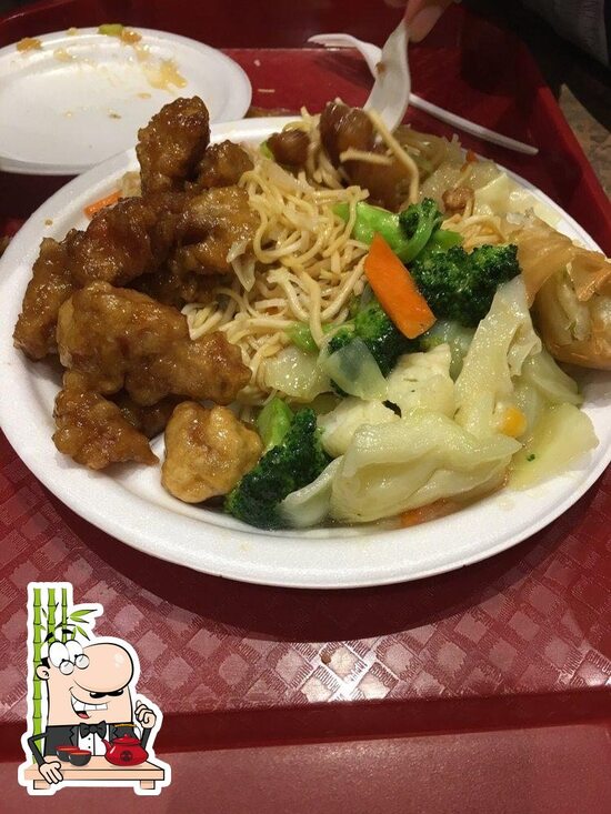 Menu at Sizzling Wok fast food, Kamloops
