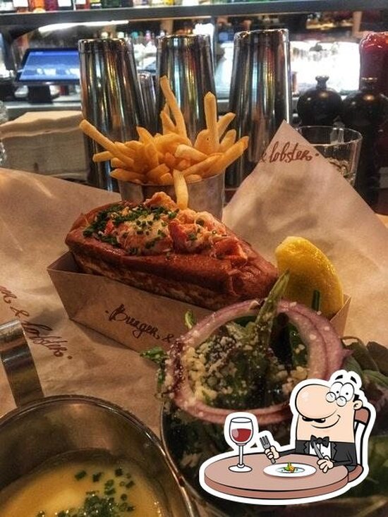 Menu at Burger & Lobster Leicester Square restaurant, London, 10 Wardour St