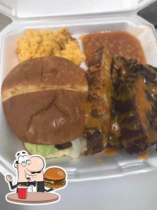 Menu at Chopped and Smoked BBQ, Tallahassee