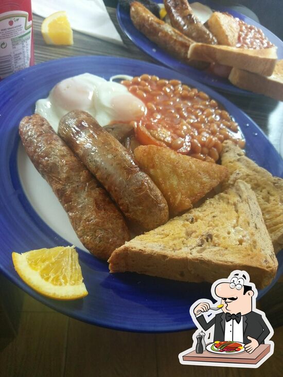 Menu at Breezes Cafe, Fareham
