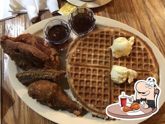 Menu at Roscoe's Chicken & Waffles restaurant, Los Angeles, N Gower St