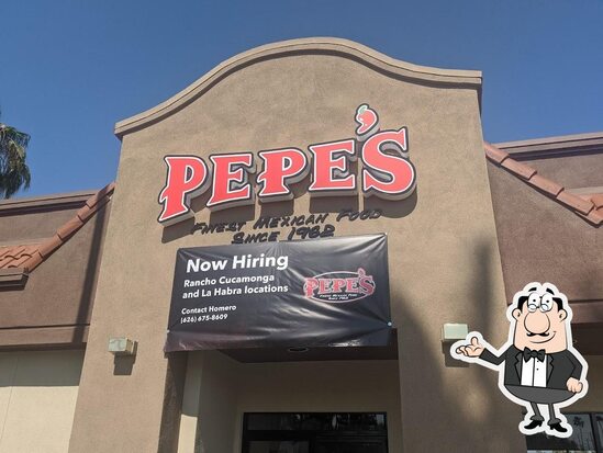 Menu at Pepe's Finest Mexican Food restaurant, La Habra