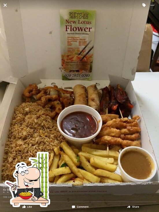 Menu at New Lotus Flower Restaurant Takeaway & Delivery, Larne