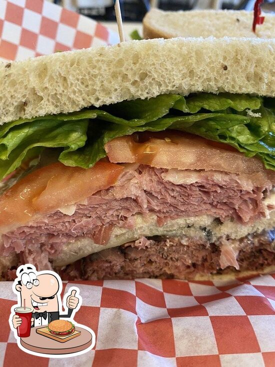 Menu at Ronnie Pastrami's Deli restaurant, Pinellas Park