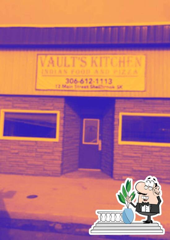 Menu at Vault's Kitchen restaurant, Shellbrook