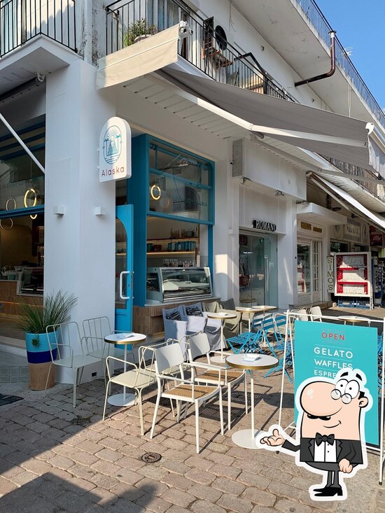 Menu at Alaska, Skiathos