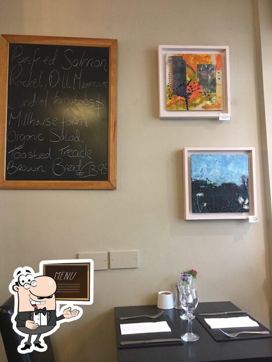 Menu at Corner House Bistro cafe, Athlone