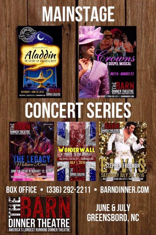 The Barn Dinner Theatre in Greensboro Restaurant reviews