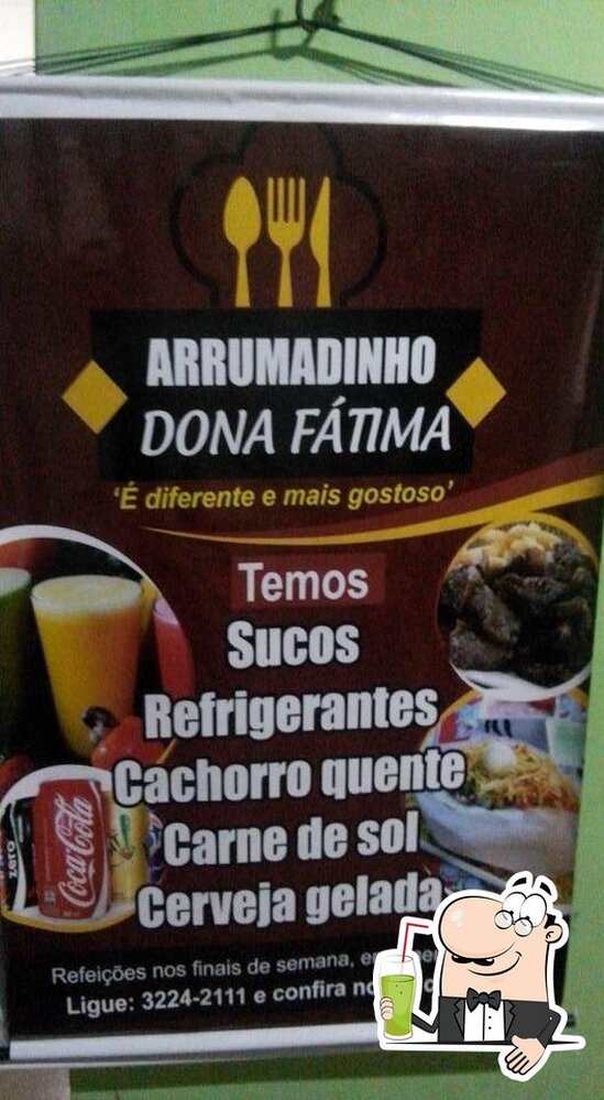 Menu em Arrumadinho Dona Fátima pub Bar Teresina Rua Ângelo Paz